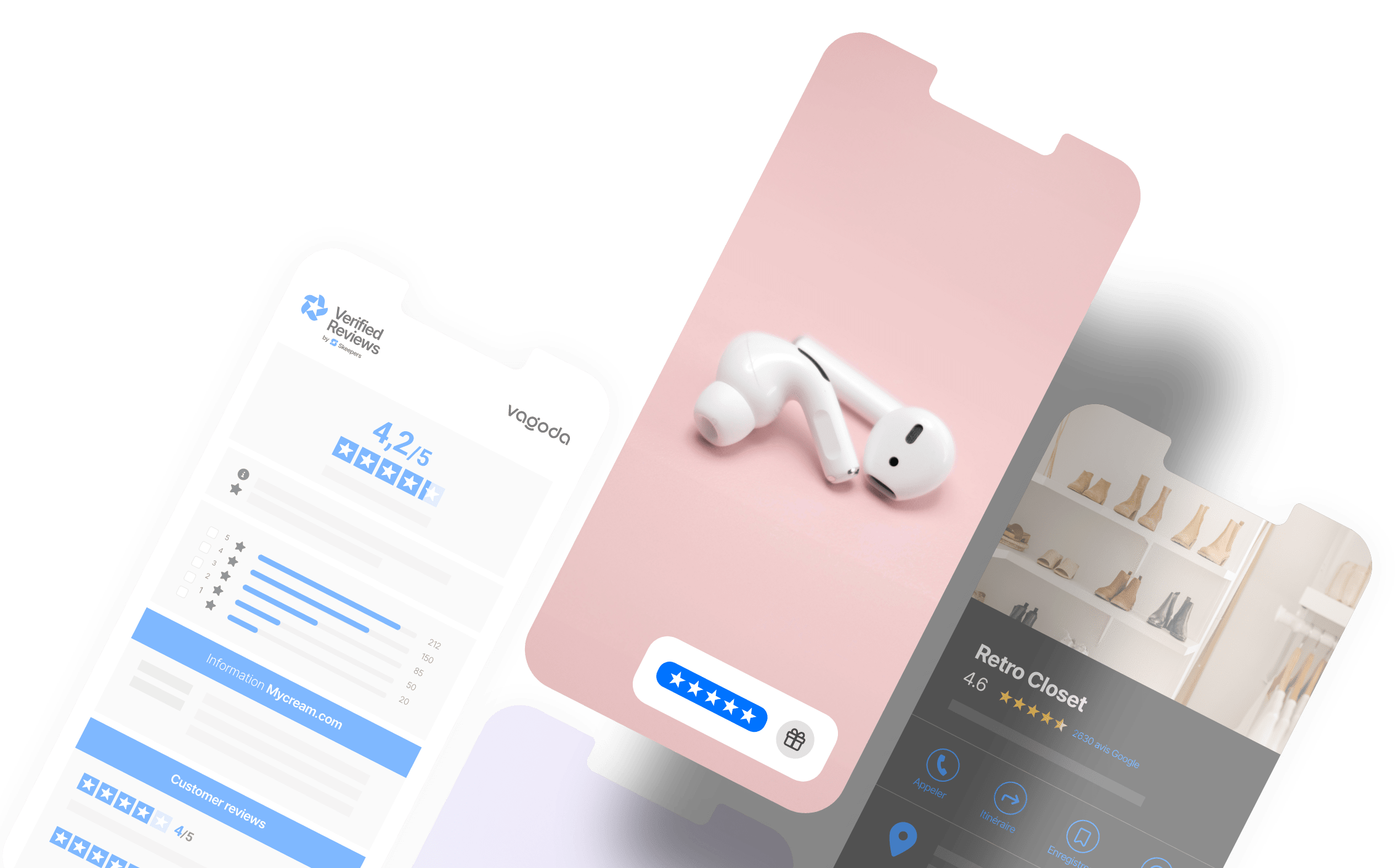 earphones pink background