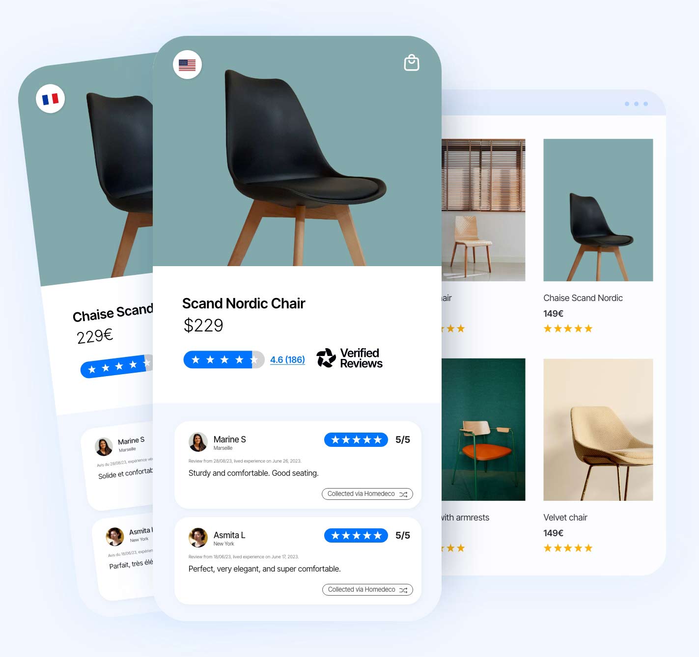 product sheet black chair